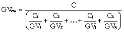 Formel til at berenge svejserøgens faste bestanddele, dens resulterende grænseværdi (GVres)